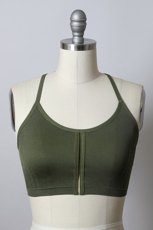 ✨ Bare Intentions Longline Bralette – Seamless Support, Sculpted Simplicity