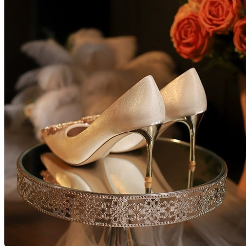 đź‘ Crimson Vow Stilettos