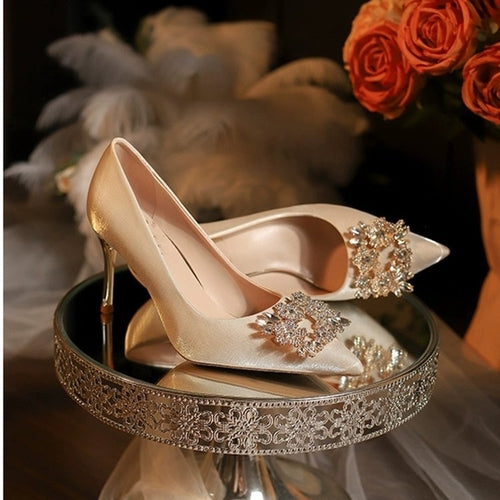 đź‘ Crimson Vow Stilettos