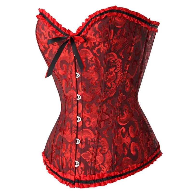 🥰Women’s Sexy Floral Lace Corset Bustier