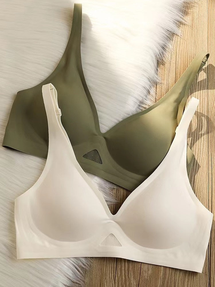💫 Barely Bound Seamless Wireless Push-Up Bra