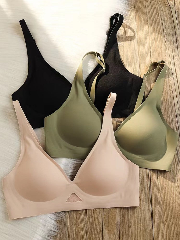 💫 Barely Bound Seamless Wireless Push-Up Bra