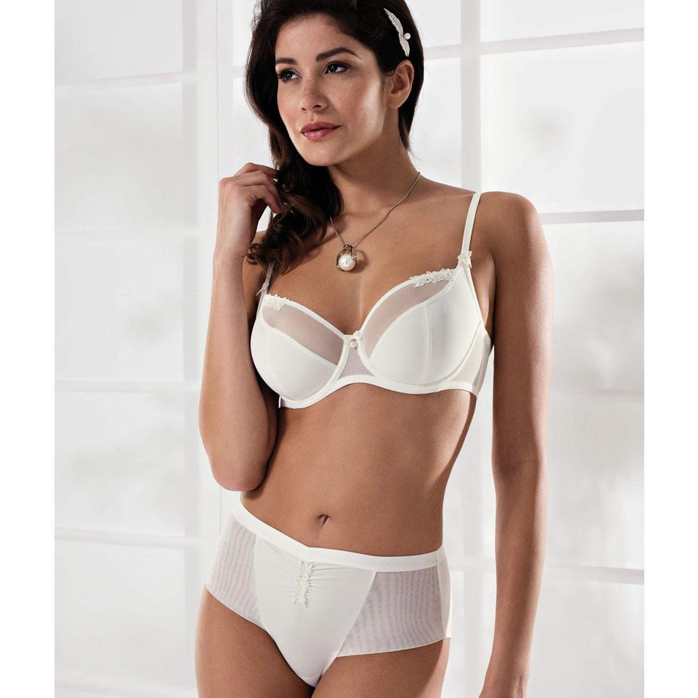 💕Semi Sheer Wired Bridal Bra Lisca Zarah