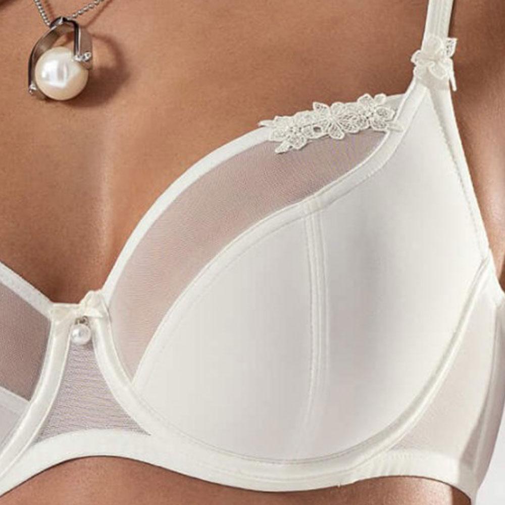 💕Semi Sheer Wired Bridal Bra Lisca Zarah