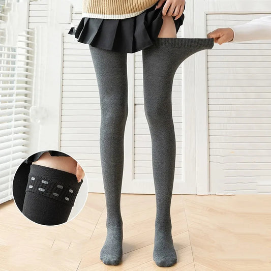 🖤 Curve Envy Plus Size Thigh High Stockings – 1/3PCS Set