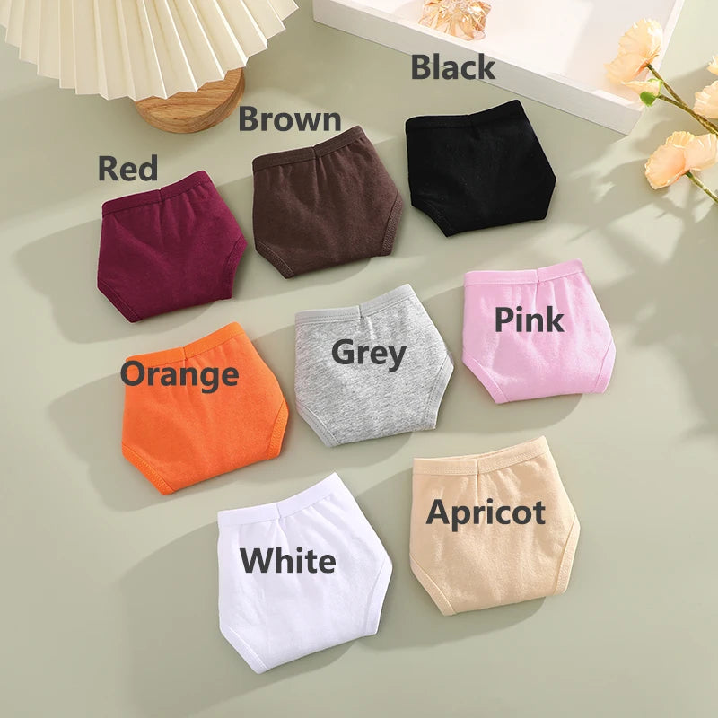 🍃 4PCS Seamless Cotton Low-Rise Thong Set 🍃