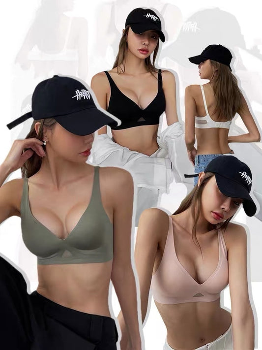 💫 Barely Bound Seamless Wireless Push-Up Bra