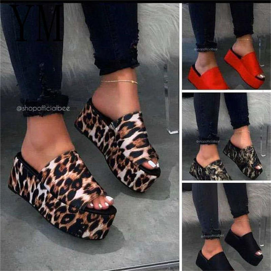 ☀️ Heatwave Halo Wedge Sandals – Summer Seduction, Elevated